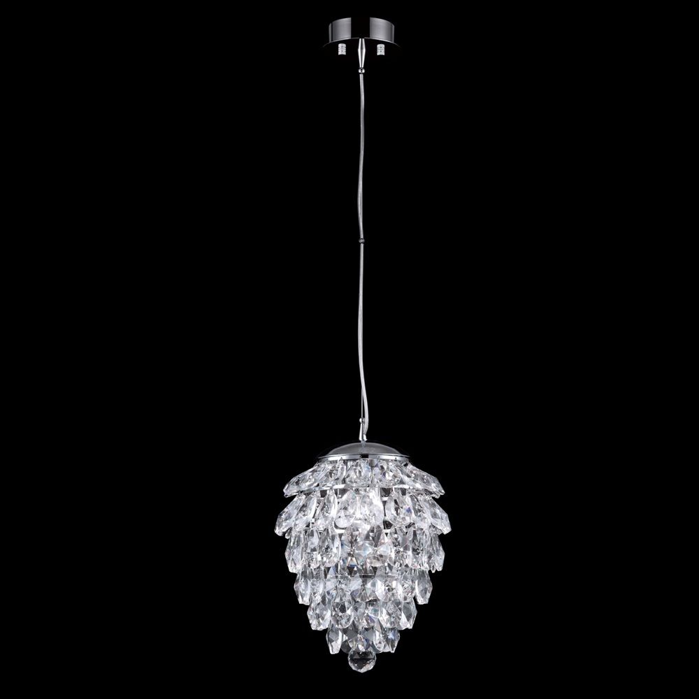 Подвесной светильник Crystallux CHARME CHARME SP2 CHROME/TRANSPARENT_CR