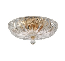 Потолочный светильник Crystallux DENIS DENIS D400 GOLD_CR