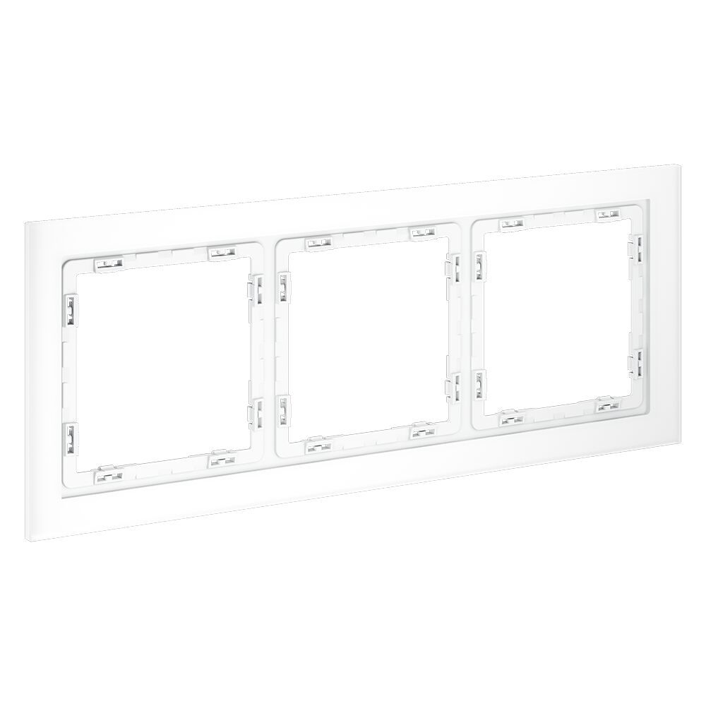 Рамка стеклянная VOLTUM S70 на 3 поста VLS110302