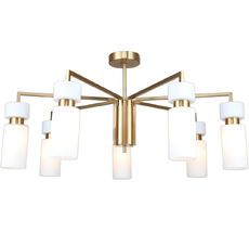 Потолочная люстра на штанге Escada 1171/7P Brass_ESC