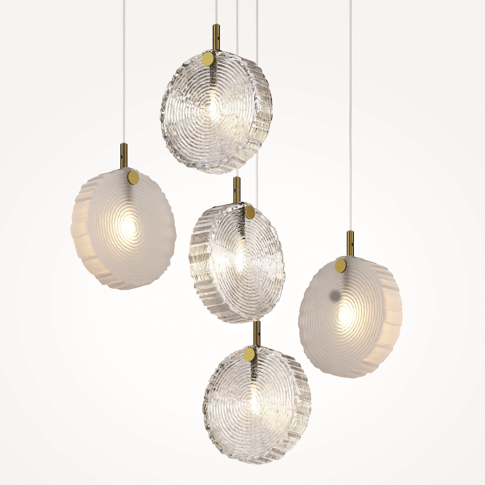 Подвесной светильник Maytoni Frozen MOD254PL-05BS_MY