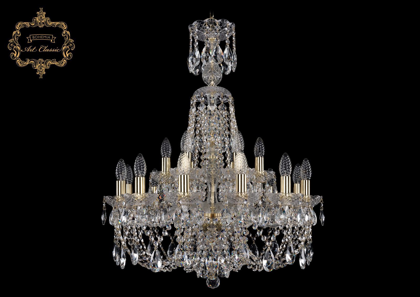

Хрустальная люстра Bohemia Art Classic 11.21.12+6.220.XL-82.Gd.Sp, 11.21.12+6.220.XL-82.Gd.Sp