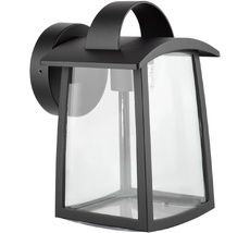 Настенный светильник с черной арматурой фонарь уличный IP44 Oasis Light 2736Cl Bl_OL