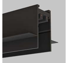 Шинопровод однофазный встраиваемый под ГКЛ 12 мм 3м Imex IL.0050.2000-3-BK_IM