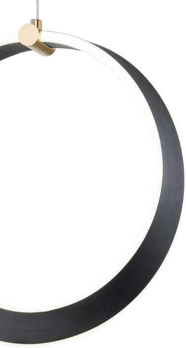 Подвесной светильник с пультом управления LED (14014/A/1P Black) Indigo V000070L