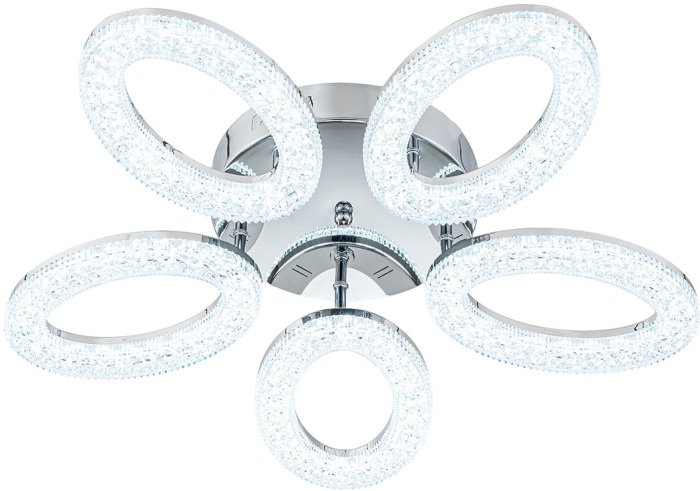 Люстра потолочная светодиодная с 5 лампочками (+ночной режим) с пультом Escada 10283/5LED_ESC