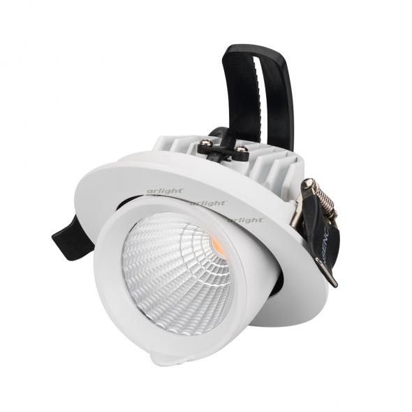 Встраиваемый светильник Arlight LTD-EXPLORER-R100-12W Warm3000 (WH, 38 deg) 024026_ARL