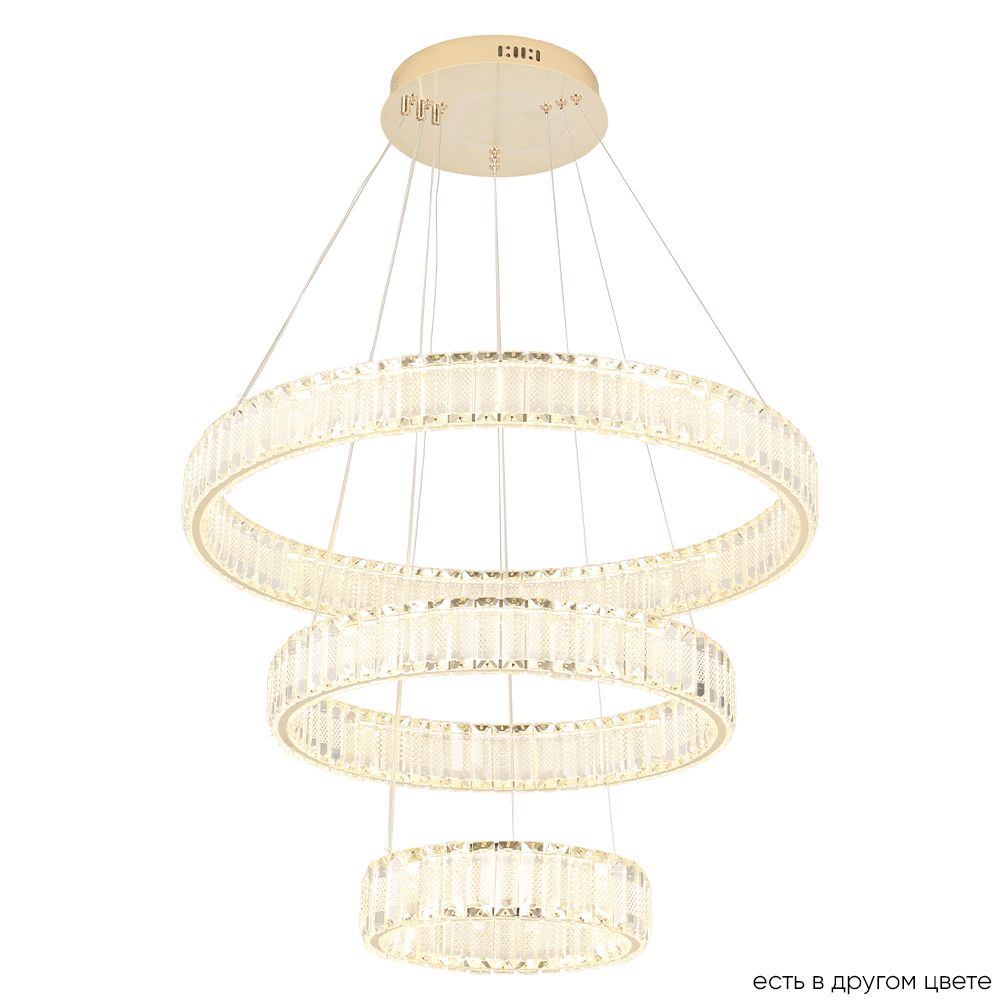 Подвесная люстра Crystal Lux MUSIKA MUSIKA SP150W LED GOLD_CR