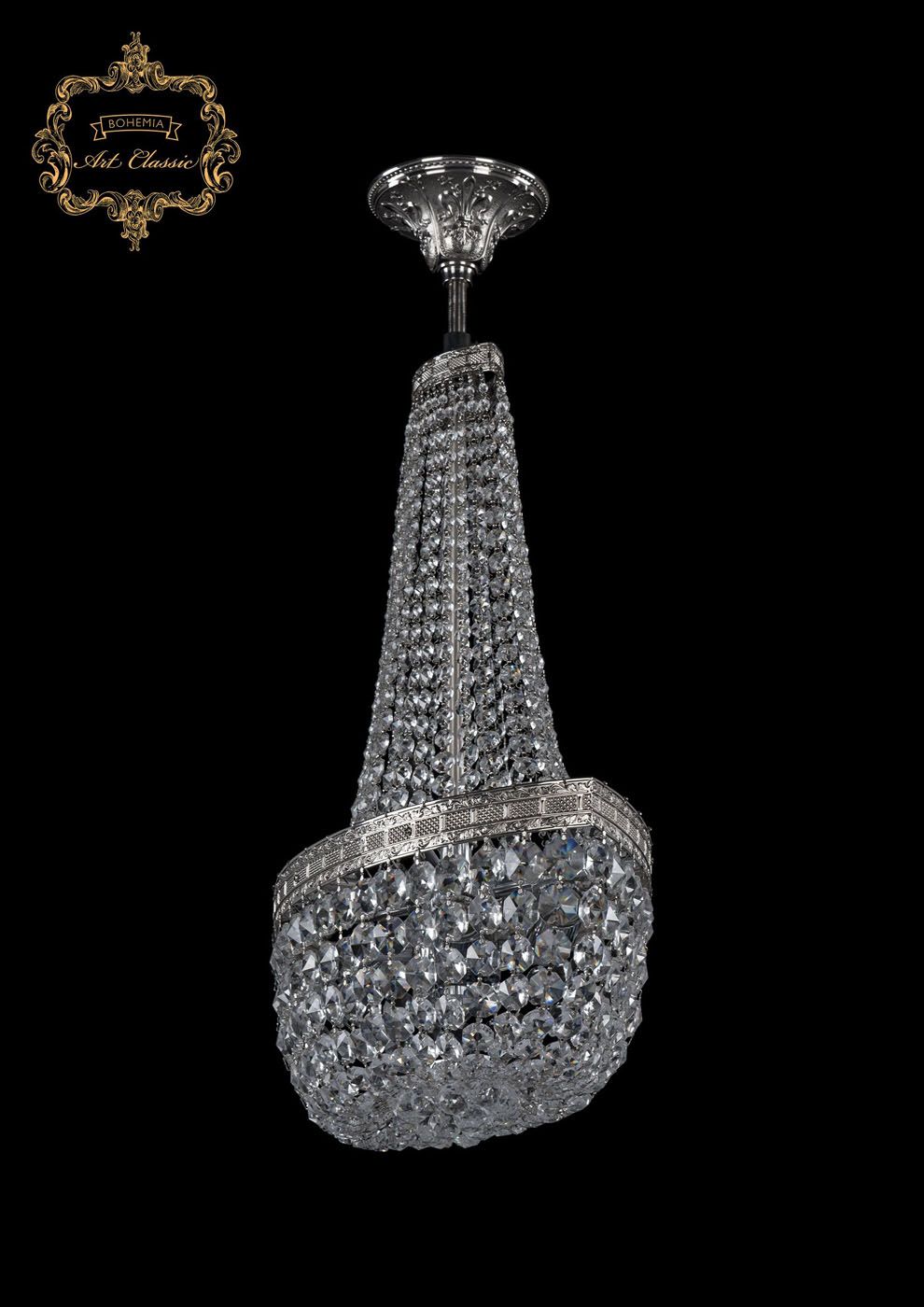 Хрустальная люстра Bohemia Art Classic 21.283.H2.45SP.Ni_BI
