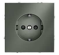 Розетка встраиваемая VOLTUM S70 с заземлением и защитными шторками, 16А VLS040206