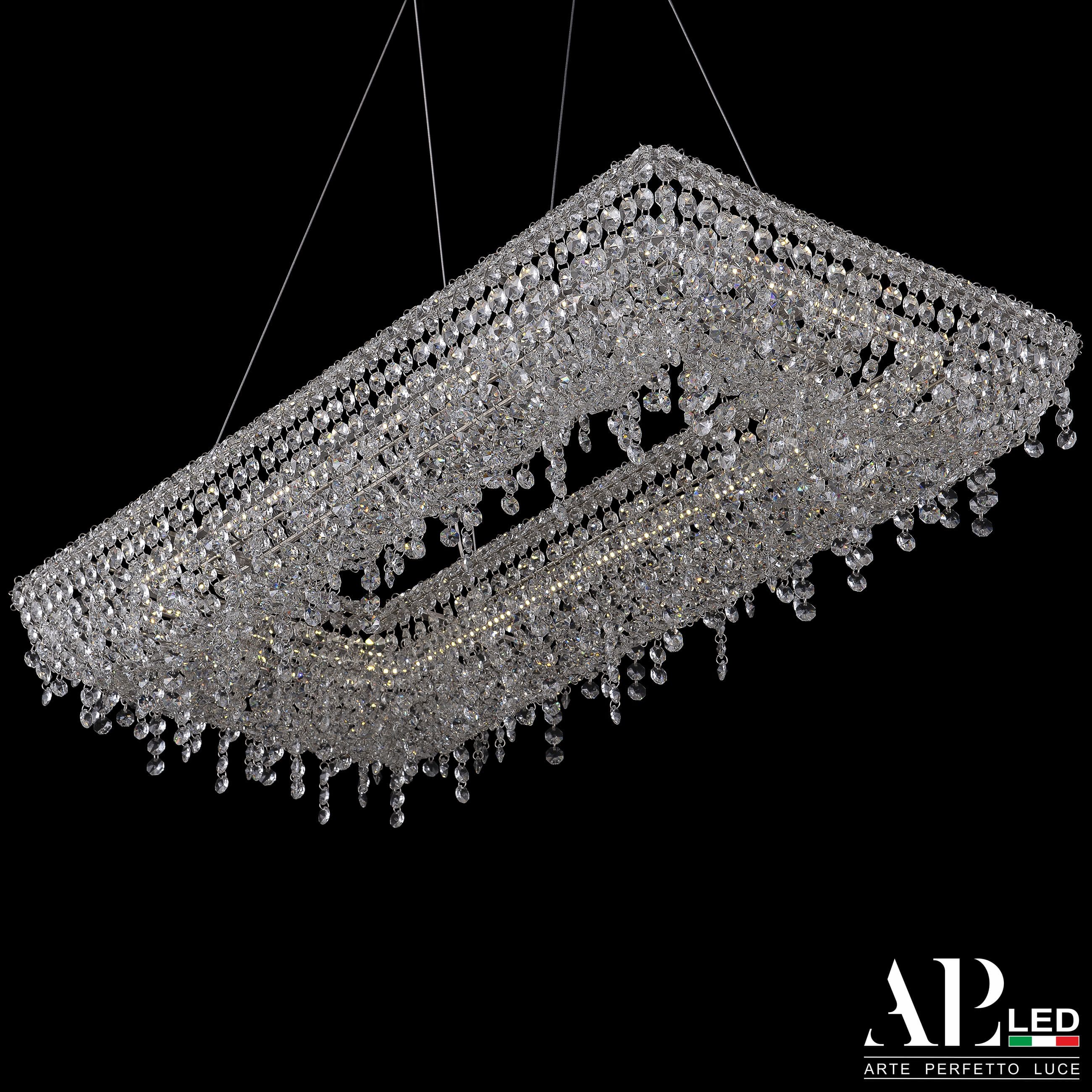 

Хрустальная люстра APL LED Rimini S515.3.80.B.4000, S515.3.80.B.4000
