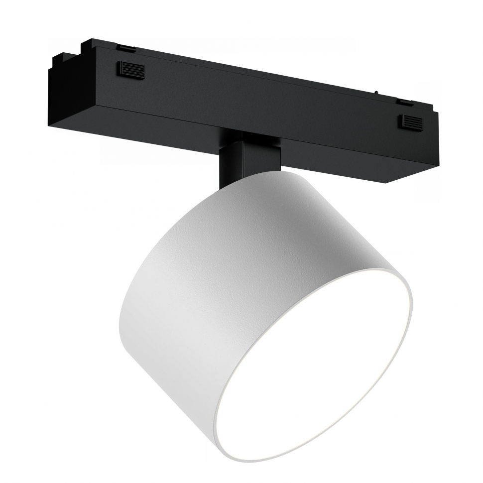 Поворотный магнитный трековый светильник iLedex VISION 4825-047-D90-10W-110DG-4000K-WH_IX
