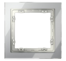 Рамка стеклянная VOLTUM S70 на 1 пост VLS110105