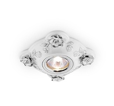 Встраиваемый светильник Ambrella light Ceramo D5504 W/CH_AMB