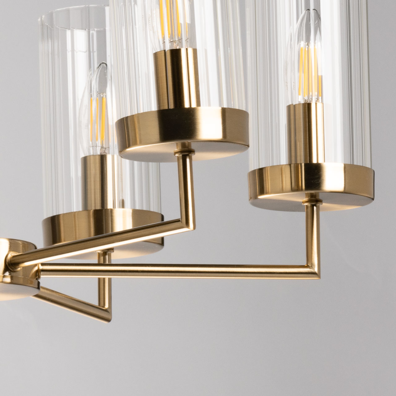 Подвесная люстра на штанге De City Каталина 361012506_MW