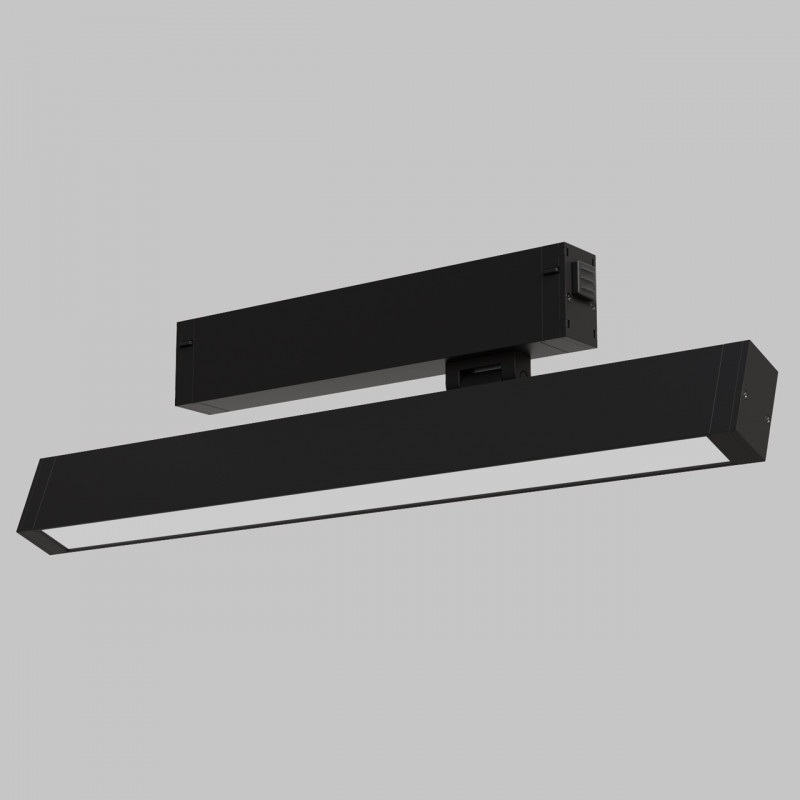 Трековый светильник светодиодный однофазный 220В, 18Вт, черный IL.0050.6001-18-BK Imex IL.0050.6001-18-BK_IM