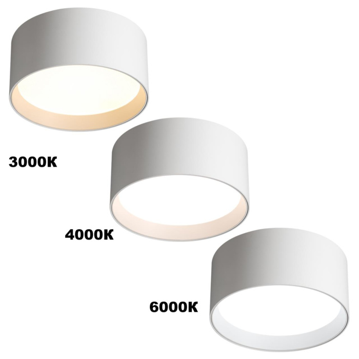 Накладной светильник с переключателем цветовой температуры NOVOTECH ORBIS 359600