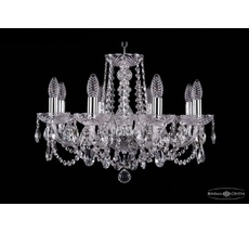 Хрустальная люстра Bohemia Ivele 1402/8/195 Ni_BI