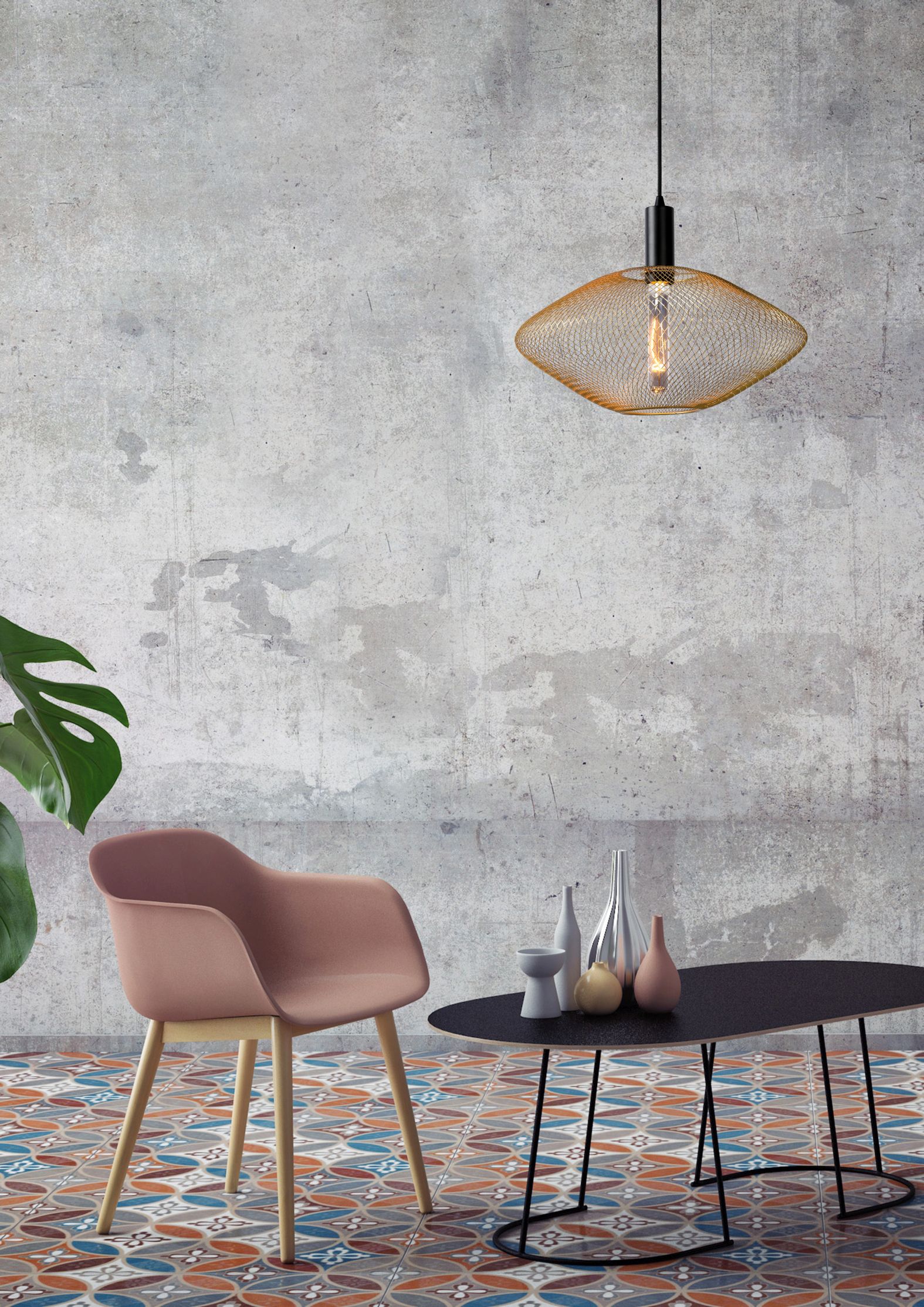 Подвесной светильник Lucide MESH 21423/45/02