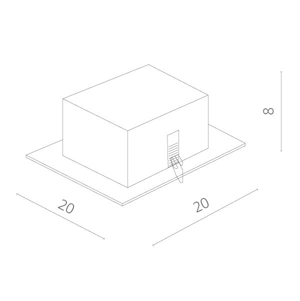 Точечный светильник ArteLamp Врезной CARDANI SEMPLICE A5949PL-1WH