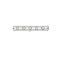 Лента светодиодная Wallwasher 2835, 48 LED/м, 18 Вт/м, 24В , IP67, Цвет: Теплый белый 00-00008217_SW