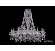 Хрустальная люстра Bohemia Ivele 1411/18/400/h-113 Ni_BI