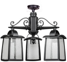 Потолочный светильник уличный IP44 Oasis Light 27370A 3 02 Bl_OL