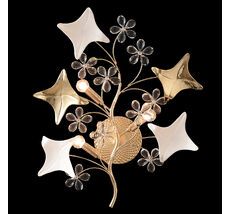 Настенный светиьник Crystal Lux LETISIA LETISIA AP3 GOLD_CR