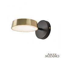 Настенный светильник Arte Milano Ferrara 271079/1B BK/GD