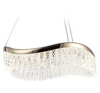 Подвесной светильник Ambrella light светодиодный с хрусталем Traditional TR49717_AMB