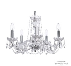 Хрустальная люстра Bohemia Ivele Crystal 119/5/165 Ni_BI
