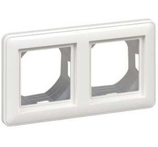 Рамка на 2 поста (белый) IP44 Systeme Electric KD-2B-18