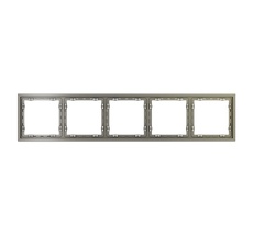 Рамка пластиковая VOLTUM S70 на 5 постов VLS100504