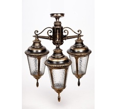 Потолочный светильник уличный IP44 Oasis Light 79750SA/3 Gb_OL