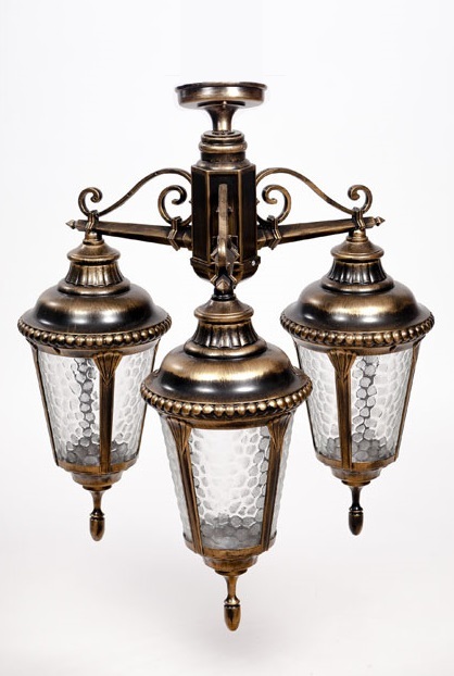 Потолочный светильник уличный IP44 Oasis Light 79750SA/3 Gb_OL