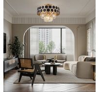 Потолочная люстра Arte Milano Sorrento 375009/3+2/20/380 GD