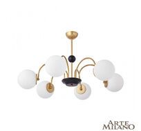 Потолочная люстра Arte Milano Napoli 312066/D850/6 BS/BK