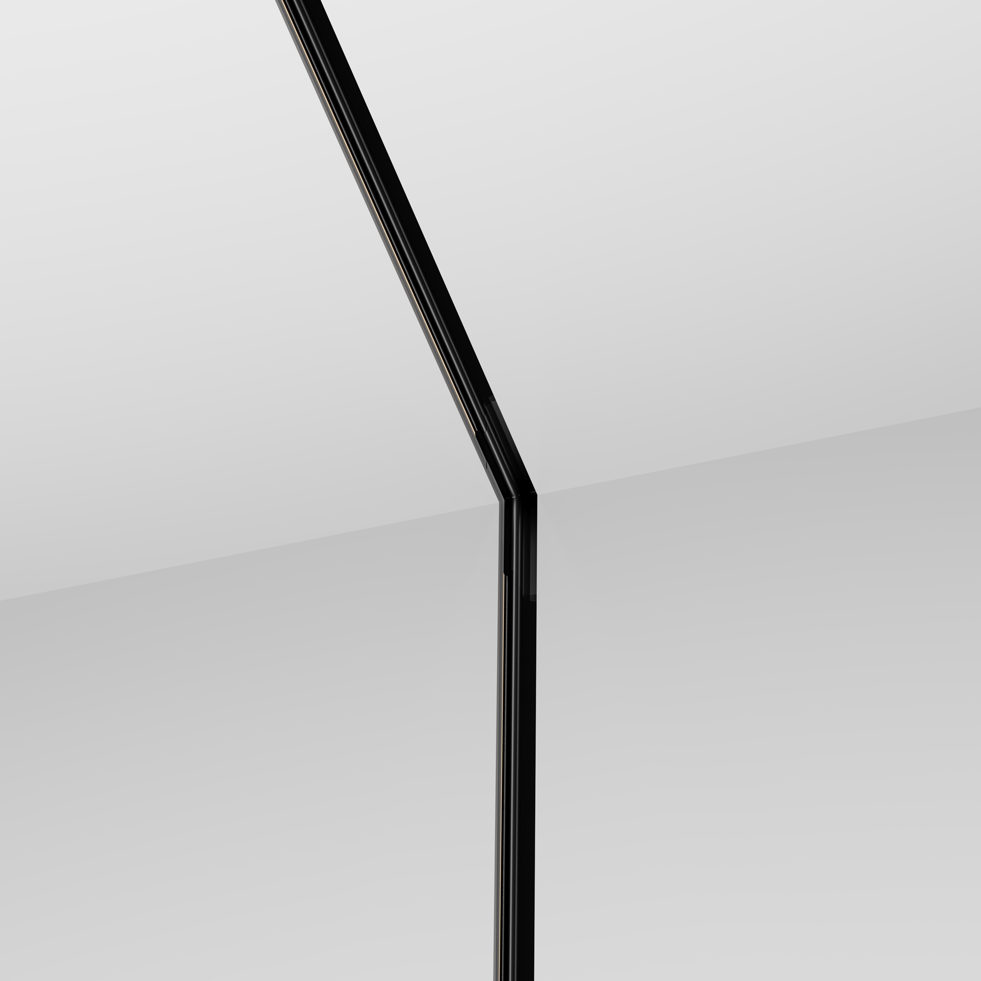 Коннектор угловой внутренний, встраиваемый под ГКЛ 9,5 мм Maytoni Levity TRA184ICL-12B_MY