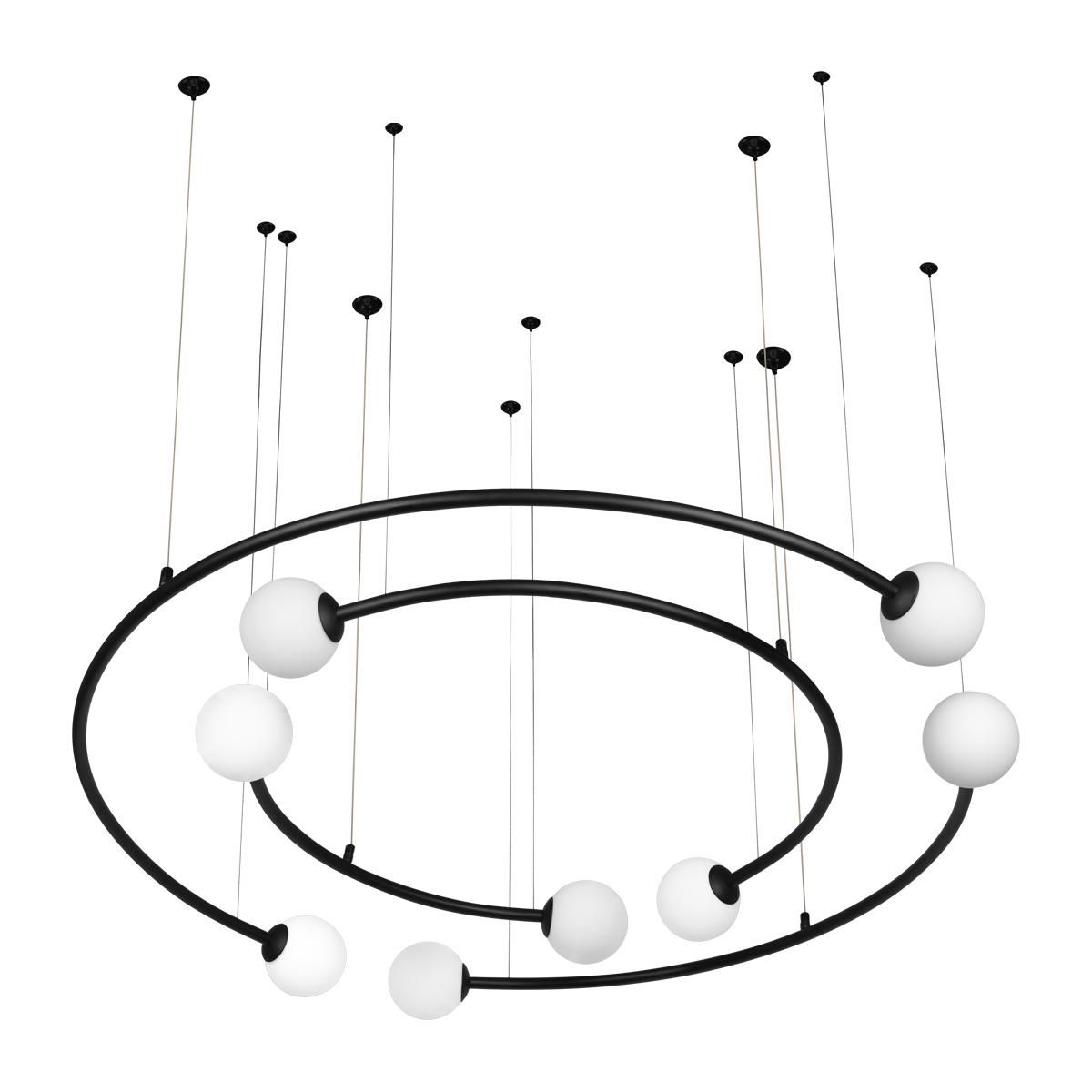 Подвесная люстра Loft IT Infinite 10155/1100 Black_LF
