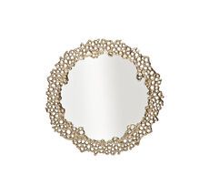 Зеркало Соты рама металлич. Garda Decor 69-218455