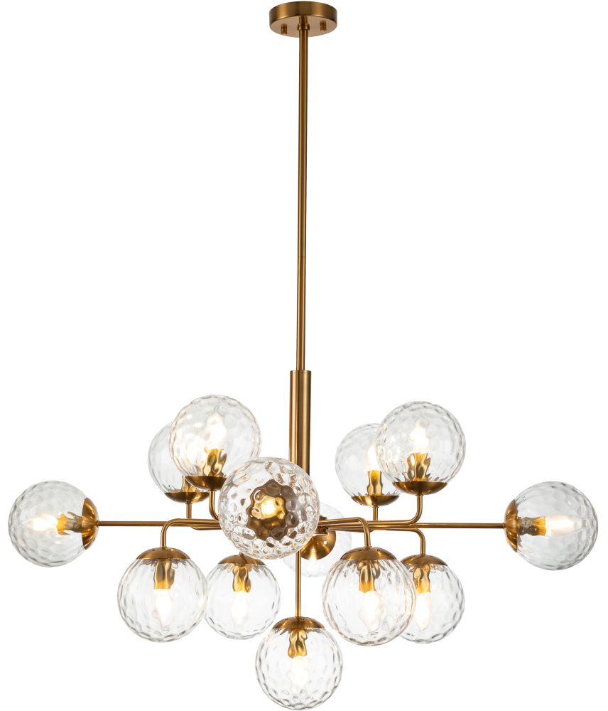 Люстра потолочная на штанге (11008/13P Brass) Indigo V000121