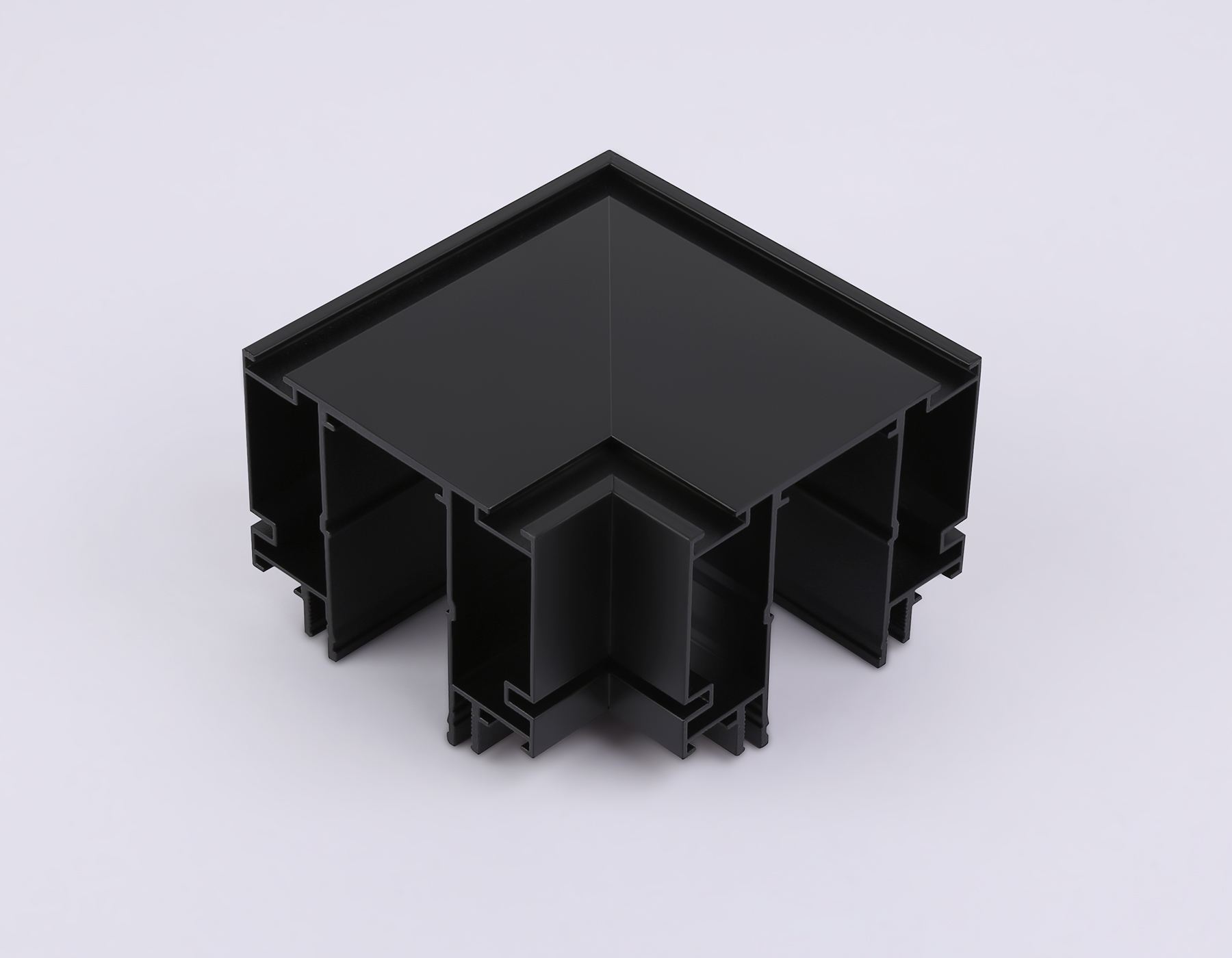 Коннектор угловой для шинопровода в натяжной потолок Ambrella Light Magnetic GL1046_AMB