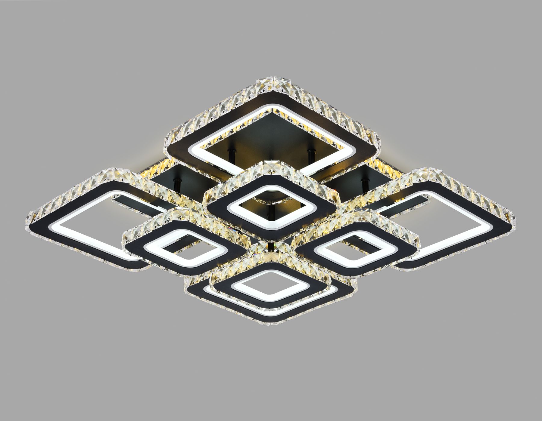 Потолочная люстра Ambrella light с пультом ДУ Ice FA1738_AMB