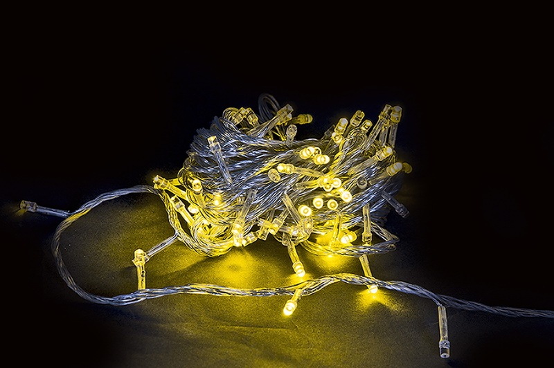 Гирлянда светодиодная с контроллером 10 м Sneha A-001 LED WW_SN