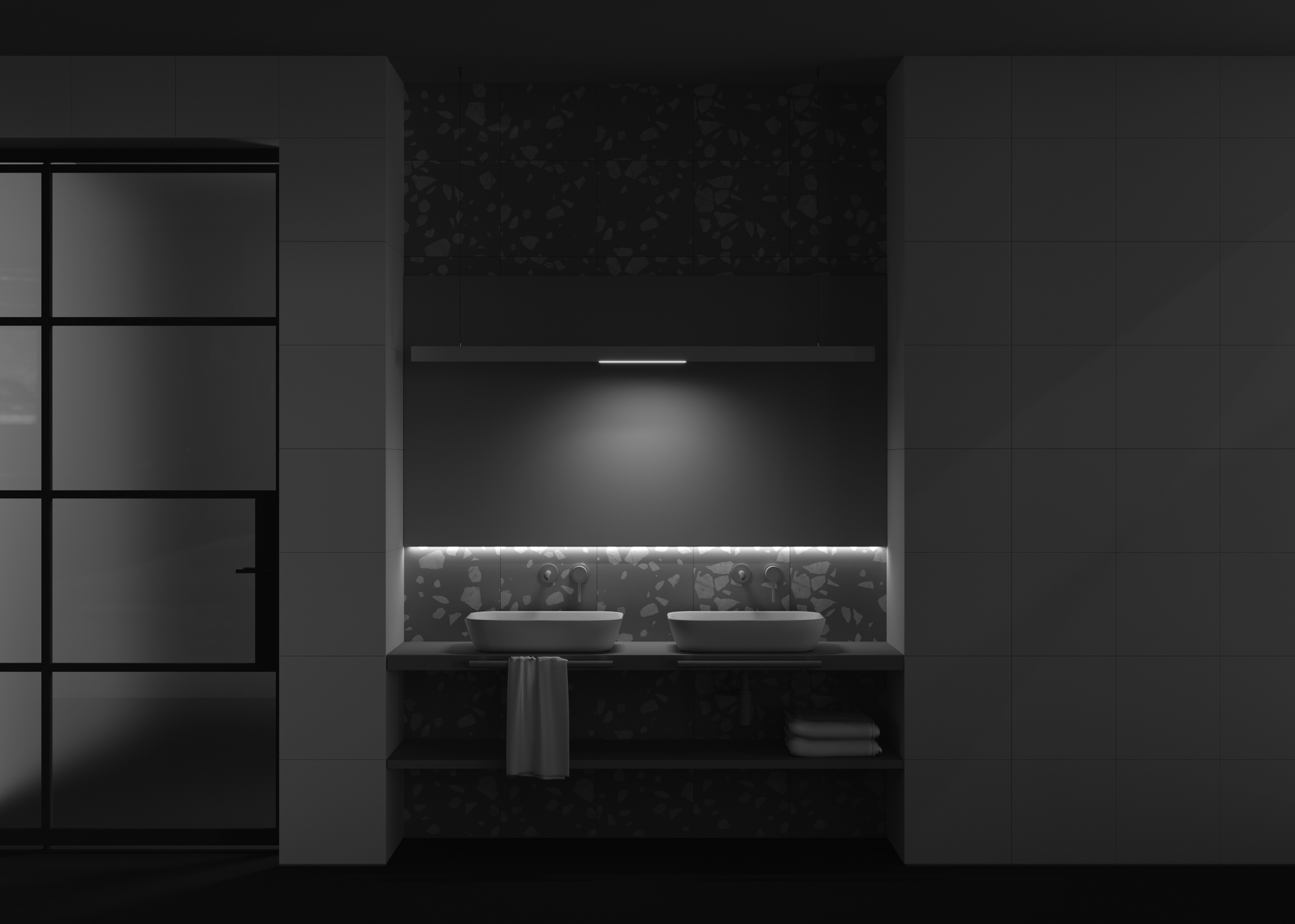 Трековый светильник Maytoni Basis TR030-4-12W3K-WW-DS-W_MY