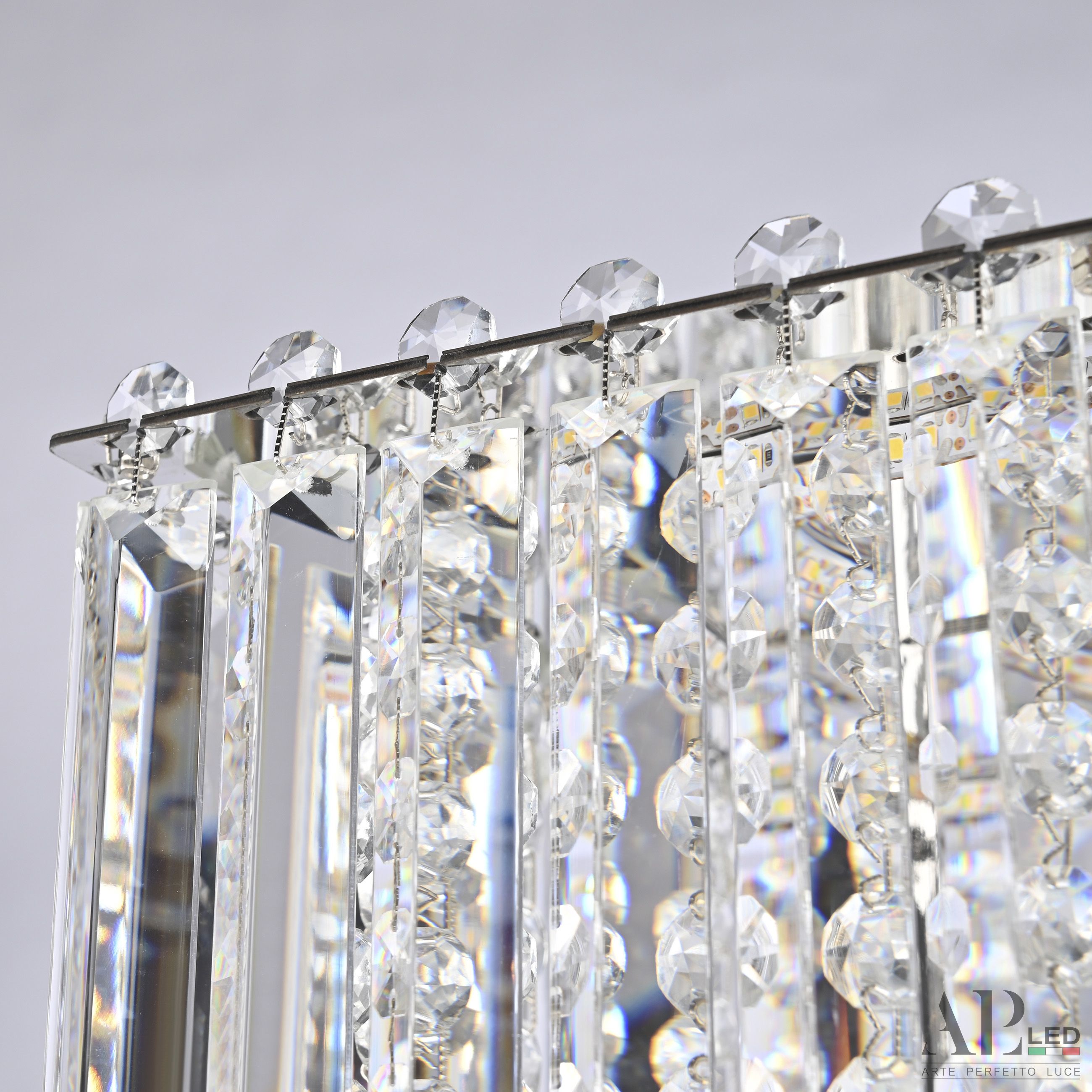 Торшер APL LED Sicilia SH500.T8.30-150.C.Ni.4000_BI