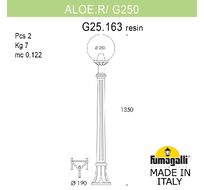 Уличный садовый светильник-столбик FUMAGALLI ALOE.R G25.163.000.VXF1R