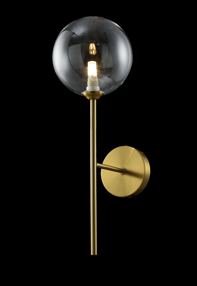 Бра Crystallux MARZO MARZO AP1 BRONZE/TRANSPARENTE_CR