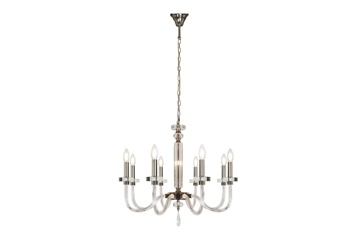 Подвесная люстра ILamp Vibe P9474-8 Nickel_IP