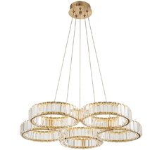 Подвесная люстра светодиодная (12036/5P Brass) Indigo V000074L